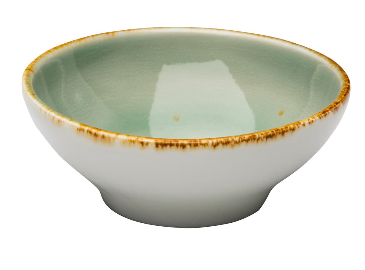 Aqua kerek mártogatós tálka reaktív, kék, 10 cm