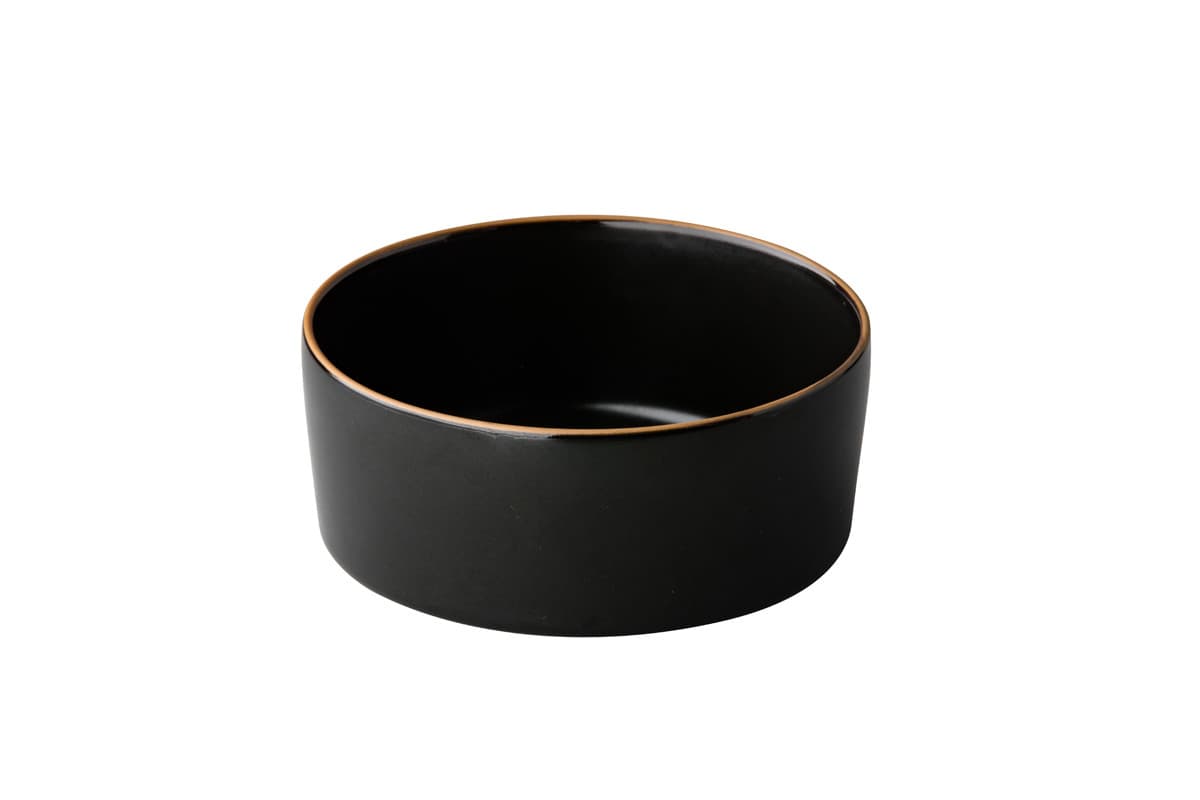 Japan tál, fekete, 12,7 cm