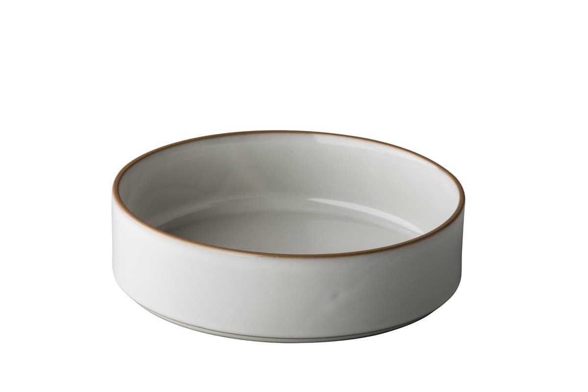 Japan magas tányér, fehér, 20 cm