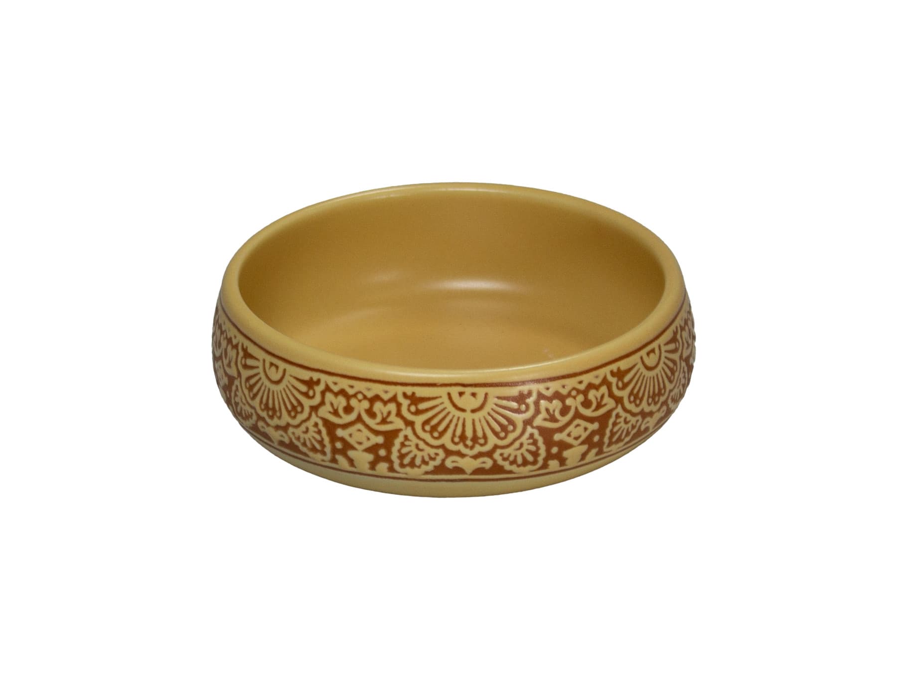 Barcelona tál, okker, 8 cm, 100 ml