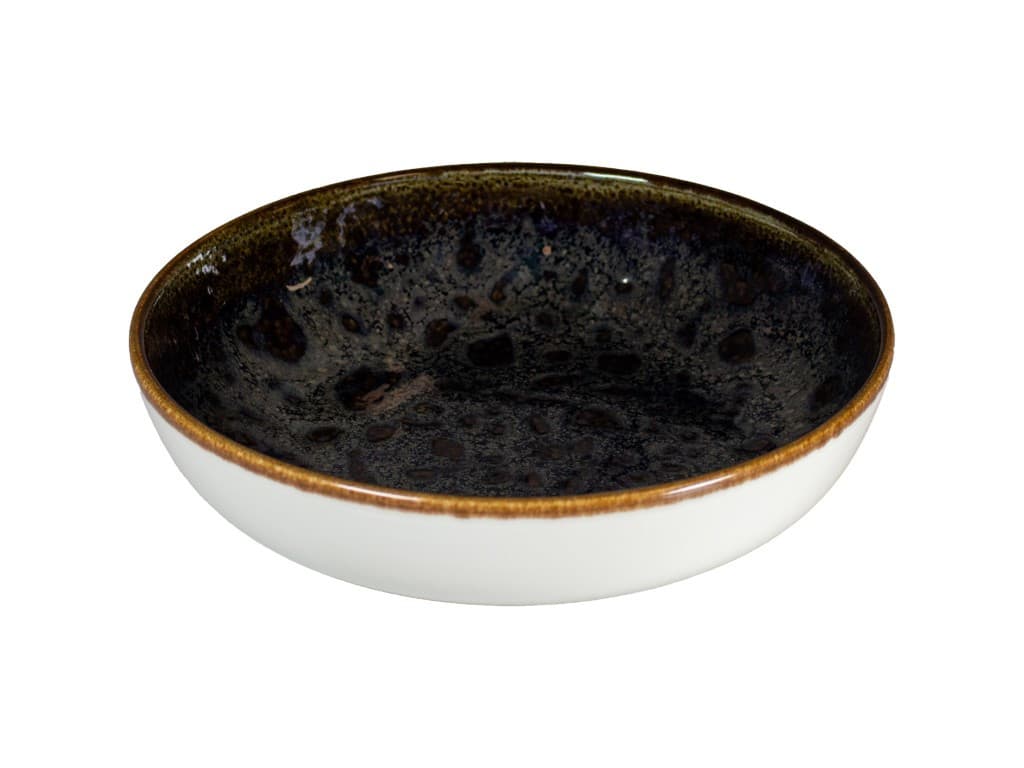 Jersey tál, barna, 19 x 5 cm, 680 ml