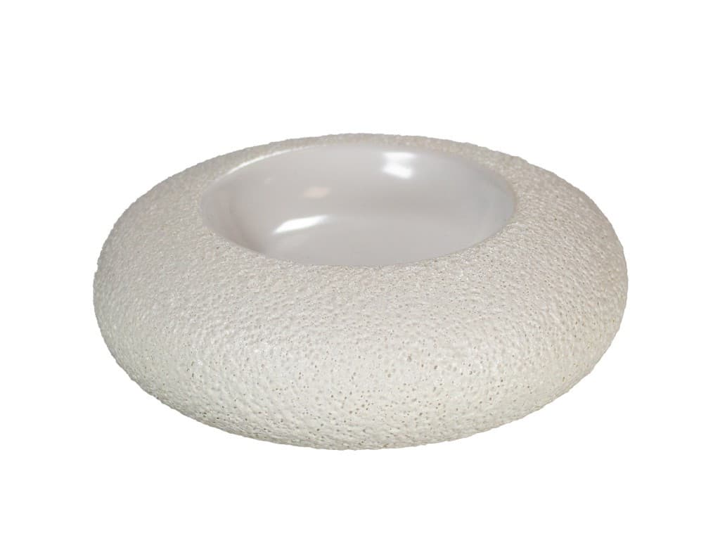 Vulcanic fánk M, fehér, 17 cm