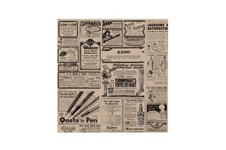 Zsírálló papír "Newspaper barna" 500 db