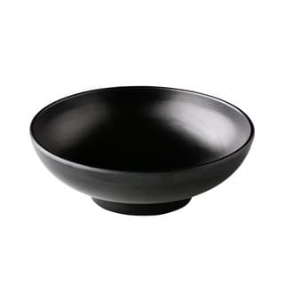 Kerek noodle tál Zen fekete 22,5 cm