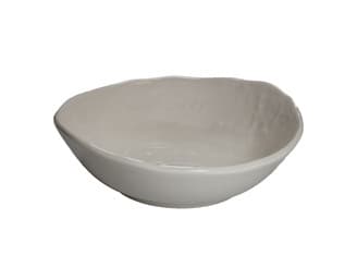 Tál oyster fehér 18cm